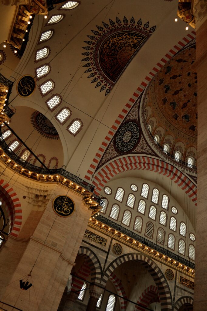 Mosque ceiling